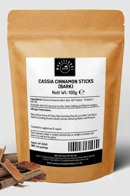 Cassia Cinnamon Sticks (Barks)