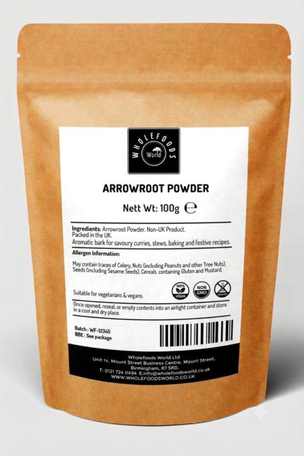 Natural Arrowroot Powder