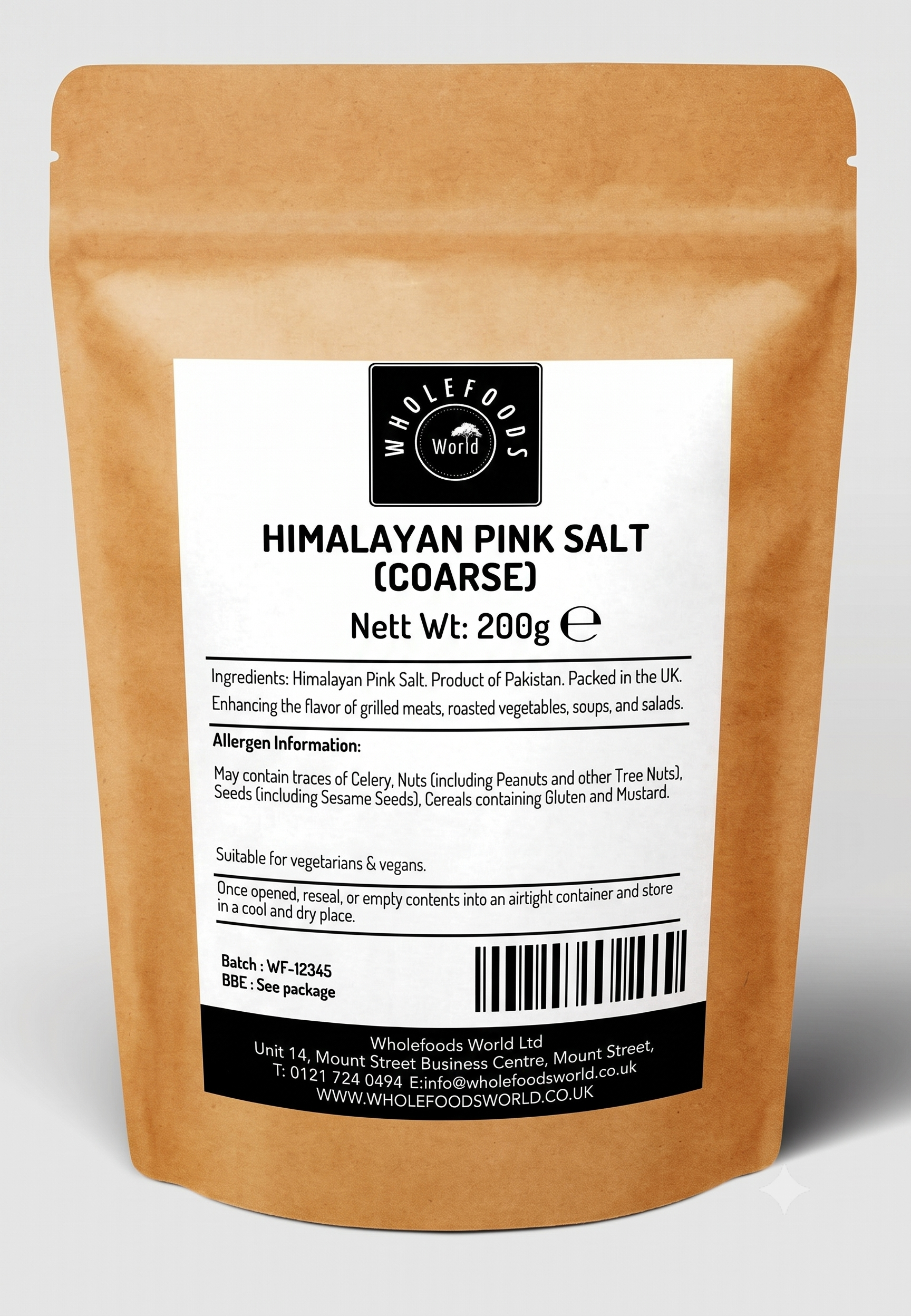 Himalayn Pink Salt Coarse 200g